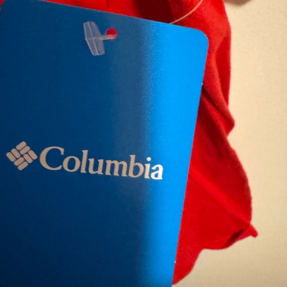 💥Columbia Men's Vibrant Red Short Sleeve Tee - Picture 4 of 7